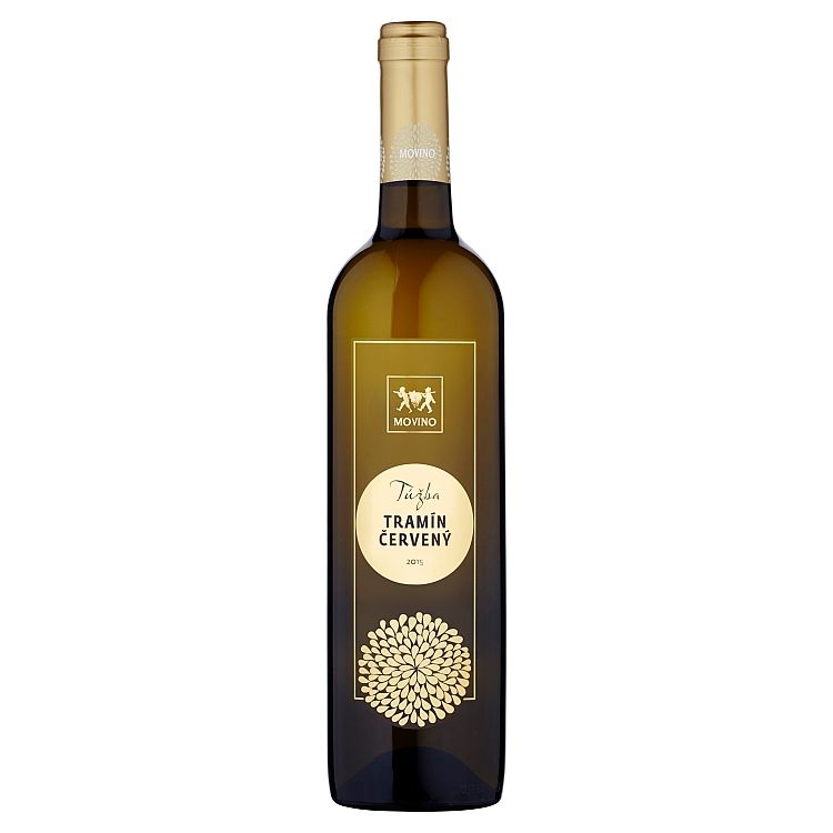 Movino Túžba, Tramín červený, víno biele, suché 12,5% 0,75 l