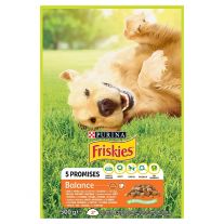 FRISKIES Dog Balance s kuraťom a pridanou zeleninou 500 g