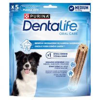 Dentalife Medium maškrty pre psov 115 g