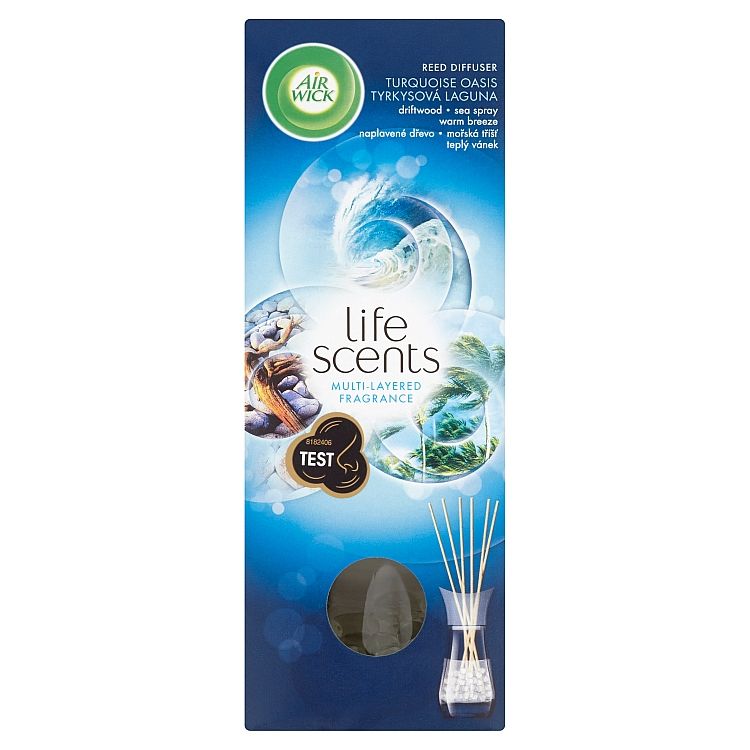 Air Wick Life Scents Vonné tyčinky tyrkysová lagúna 30 ml
