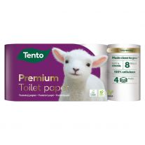 Tento Premium Gold toaletný papier 4 vrstvy 8 kotúčov