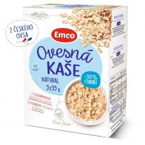 Emco  Ovsená kaša natural light 5x55g