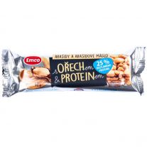 Emco Tyčinka s orechom a proteínom - arašidy a arašidové maslo 40g
