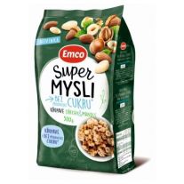 Emco  Super mysli bez pridaného cukru orechy & mandle 500g