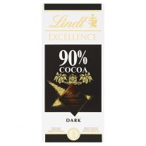 Lindt EXCELLENCE Extra horká čokoláda 90% 100g