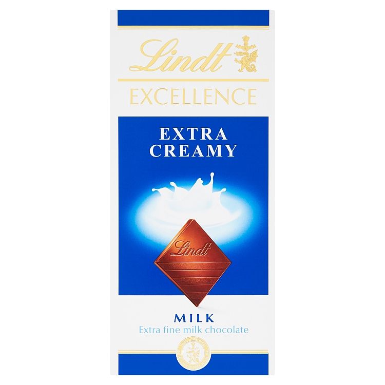 Lindt Excellence Extra Creamy 100g