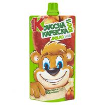 Kubík 100% ovocná kapsička JABLKO-banán 100 g