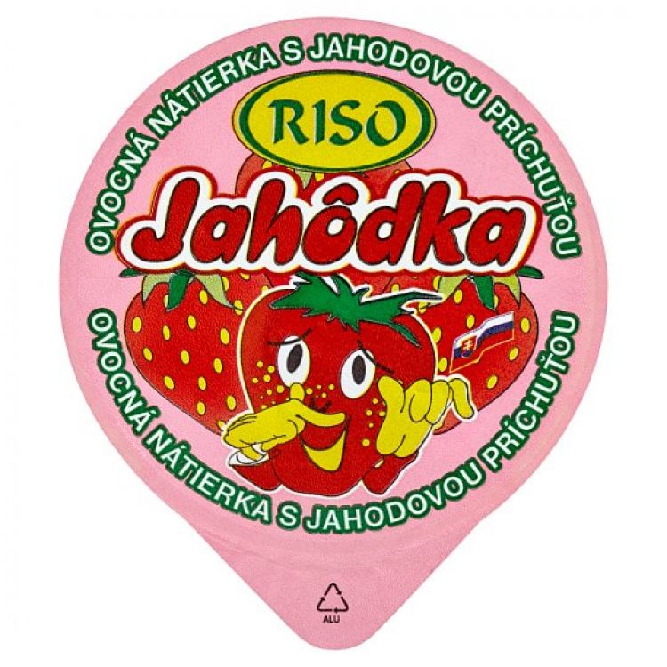 Riso Jahôdka ovocná nátierka 250 g