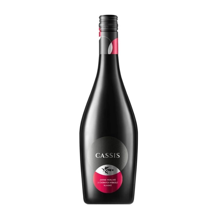 Château Topoľčianky Cassis, jemne perlivé z čiernych ríbezlí 0,75 l
