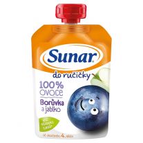 Sunar Do ručičky Kapsička čučoriedka a jablko 100 g