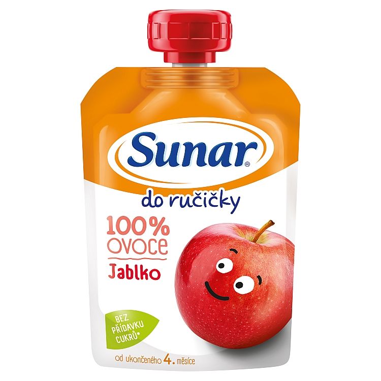 Sunar Do ručičky Kapsička Jablko 100 g