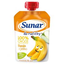 Sunar Do ručičky Kapsička banán a jablko 100 g