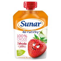 Sunar Do ručičky ovocná kapsička jahoda 100 g