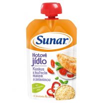 Sunar Príkrm kuskus s kuracím mäsom a zeleninou 120 g