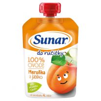 Sunar Do ručičky Kapsička marhuľa a jablko 100 g