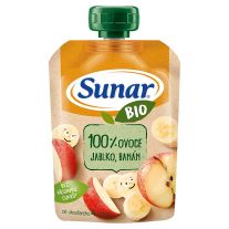Sunar Bio kapsička jablko, banán 100 g