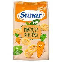 Sunar Bio mrkvové kolieska 45 g