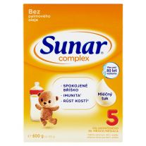 Sunar Complex 5 detské mlieko 2 x 300 g (600 g)