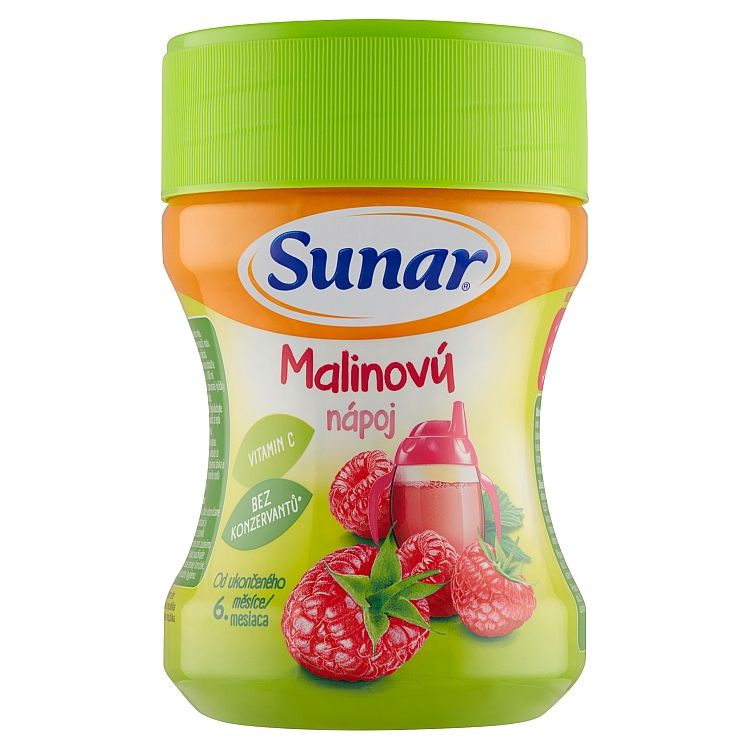 Sunar rozpustný nápoj malinový 200 g