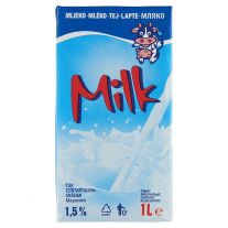 Mlieko polotučné 1,5% UHT 1 l