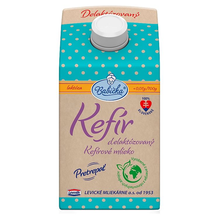 Babička Kefír delaktózovaný 450 g