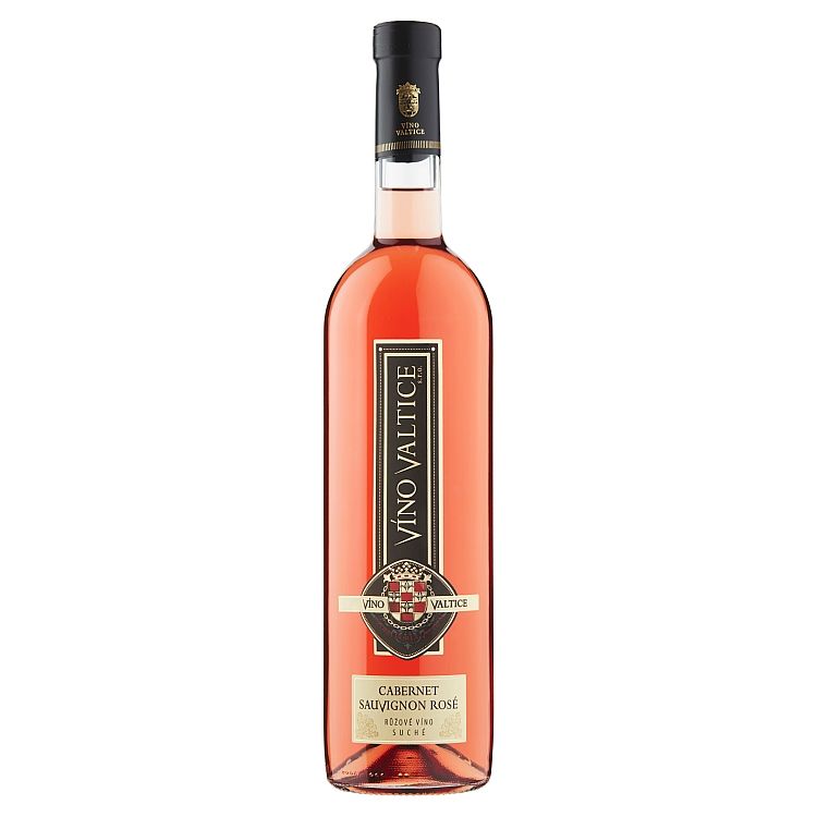 Víno Valtice Cabernet Sauvignon Rosé ružové víno suché 0,75 l - eDELIA.sk