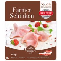 Berger Farmárska šunka plátky 150 g