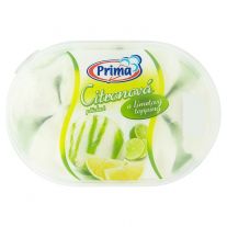 Prima Citrónová zmrzlina s limetkovým toppingom 900 ml