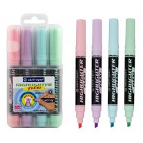 Centropen ZVÝRAZŇOVAČE HIGHLIGHTER FLEXI SOFT 4 ks