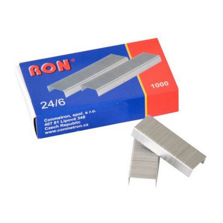 Spinky do zošívačky RON 24/6, 1000 ks
