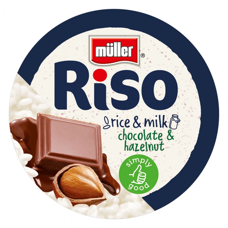 Müller Riso Mliečna ryža Čokoláda-Oriešok 2,9% 200 g
