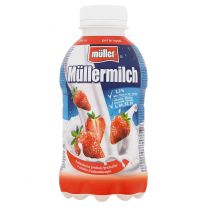 Müller Müllermilch Mliečny nápoj s jahodovou príchuťou 400 g