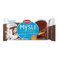 Emco  Ovsené sušienky kokosové - Polomáčané 60g