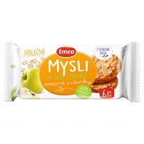 Emco  Ovsené sušienky jablkové 60g
