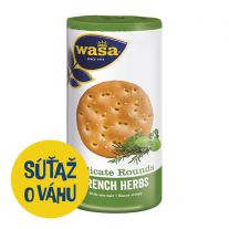 Wasa Rounds francúzske bylinky 205g 
