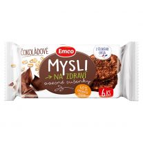 Emco Mysli na Zdraví Ovsené sušienky s kúskami čokolády 60 g