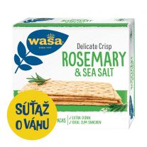 Wasa Delicate s rozmarínom a soľou 190 g