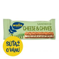 Wasa Sandwich Pažitka & syr 37g 