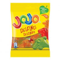 JOJO Delfíniky želé cukríky s ovocnými príchuťami 80 g
