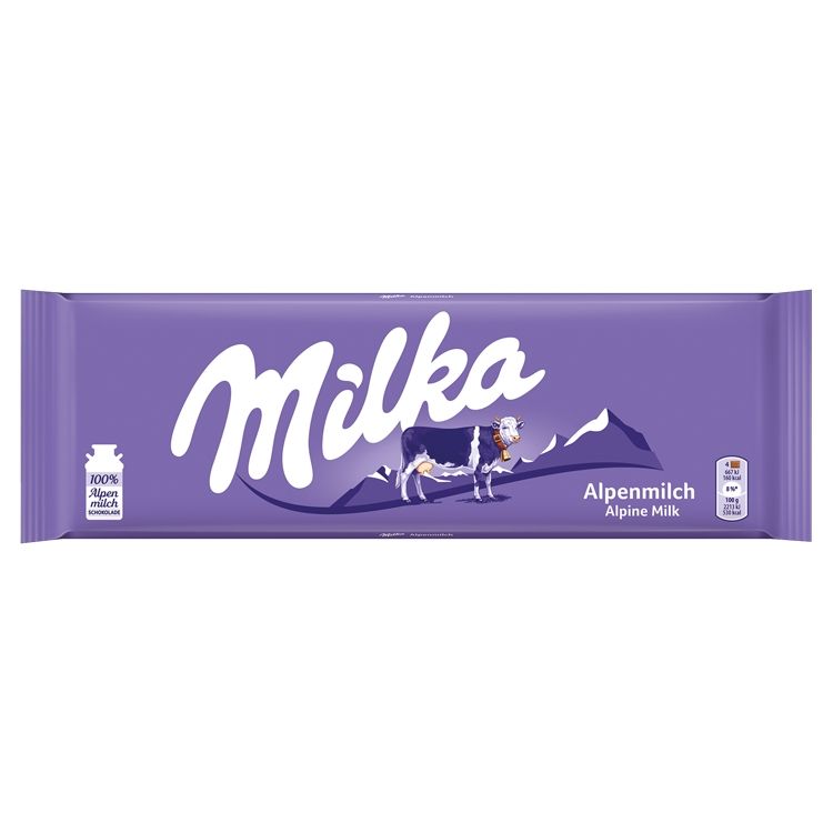 Milka mliečna čokoláda 250 g