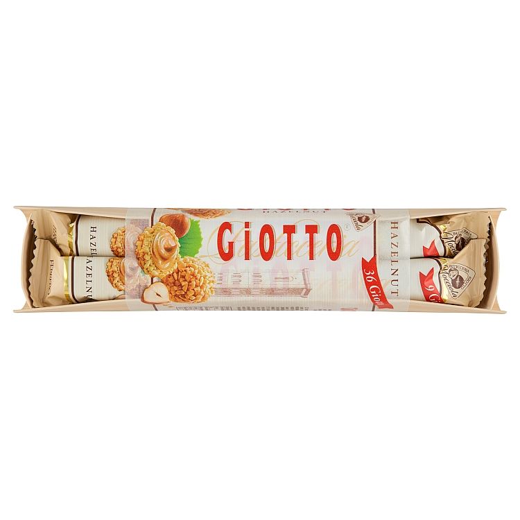 Giotto Chrumkavá oblátka s jemnou náplňou z mlieka a lieskovcov 4 x 38,7 g