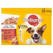 Pedigree Zmiešaný výber v želé 12 x 100 g (1,2 kg)