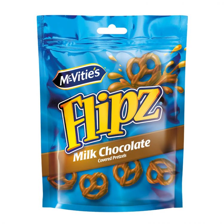 Flipz Praclíky v mliečnej čokoláde 90g