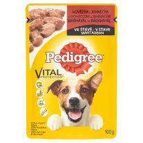 Pedigree Zmes hovädzieho a jahňacieho v šťave 100 g