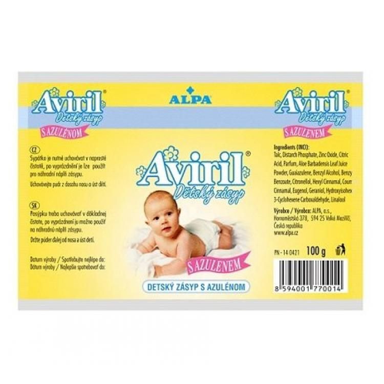 AVIRIL detský zásyp 100g náplň