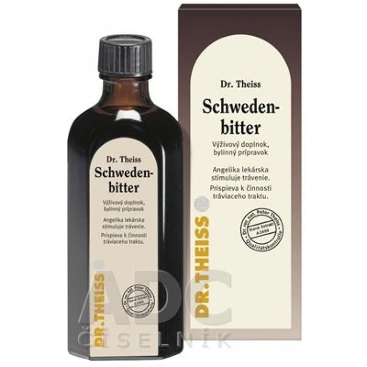 DR.THEISS SCHWEDENBITTER (ŠVÉDSKE KVAPKY) 250 ML