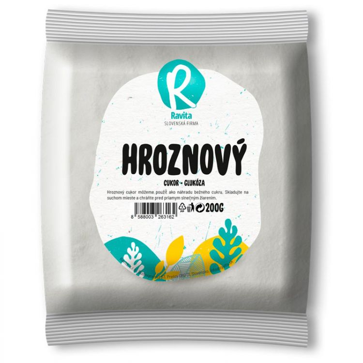 Ravita Hroznový Cukor 200 g