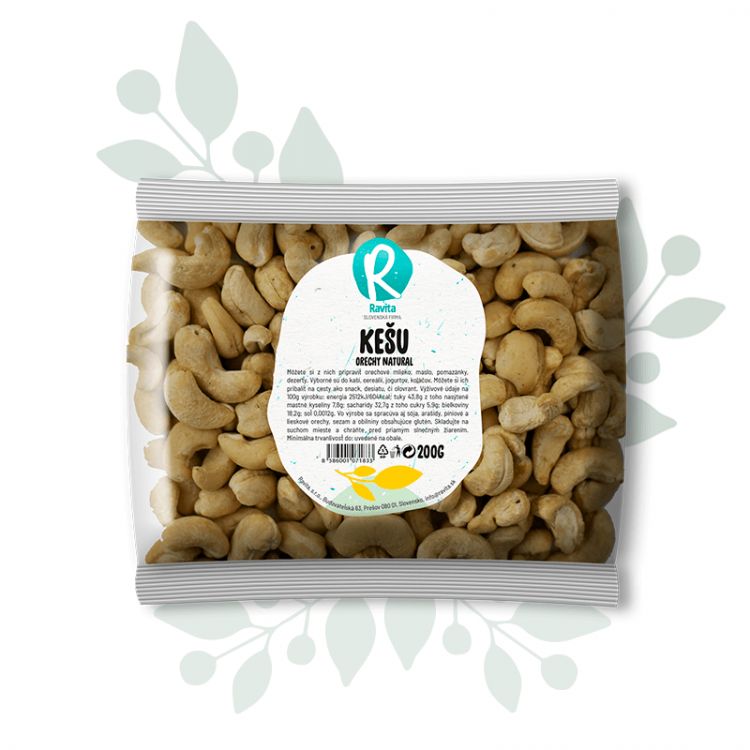 Ravita Kešu natural 200 g