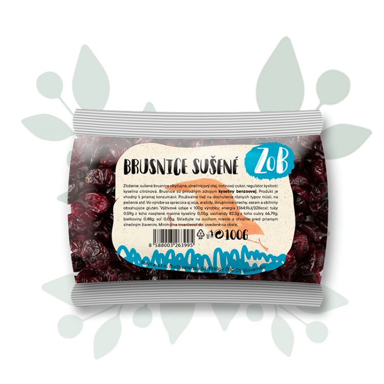 ZOB Brusnice 100 g
