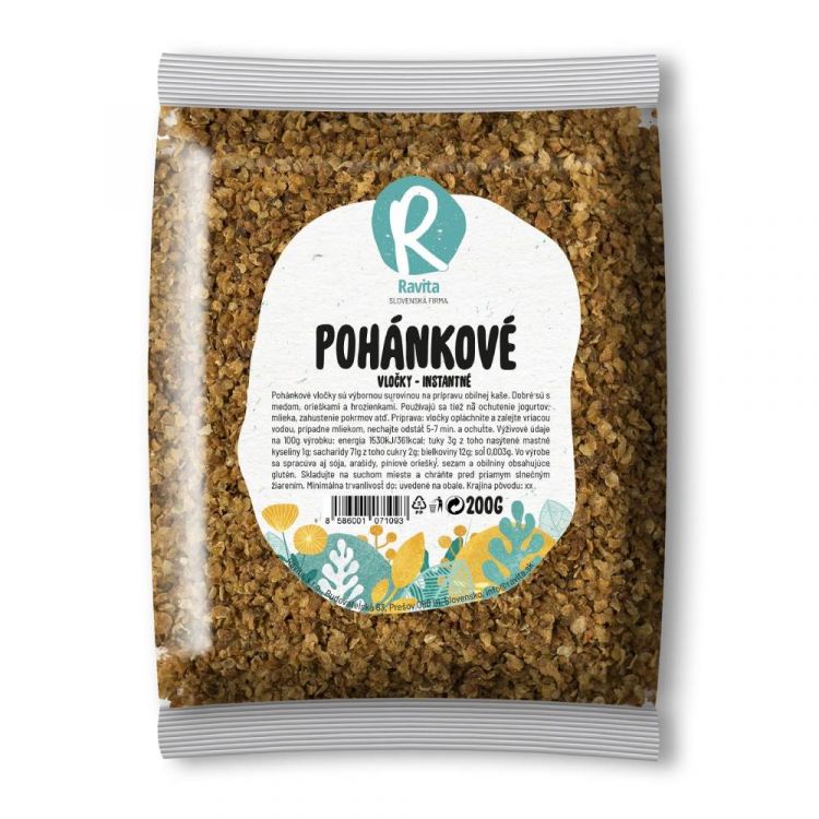 Ravita Vločky Pohánkové instantné 200g